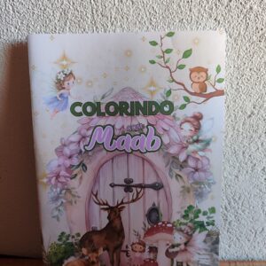 ARQUIVO DIGITAL livrinho de Colorir Bosque das Fadas